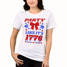 Laço Xadrez Vermelho de Festa Como Se Fosse 1776