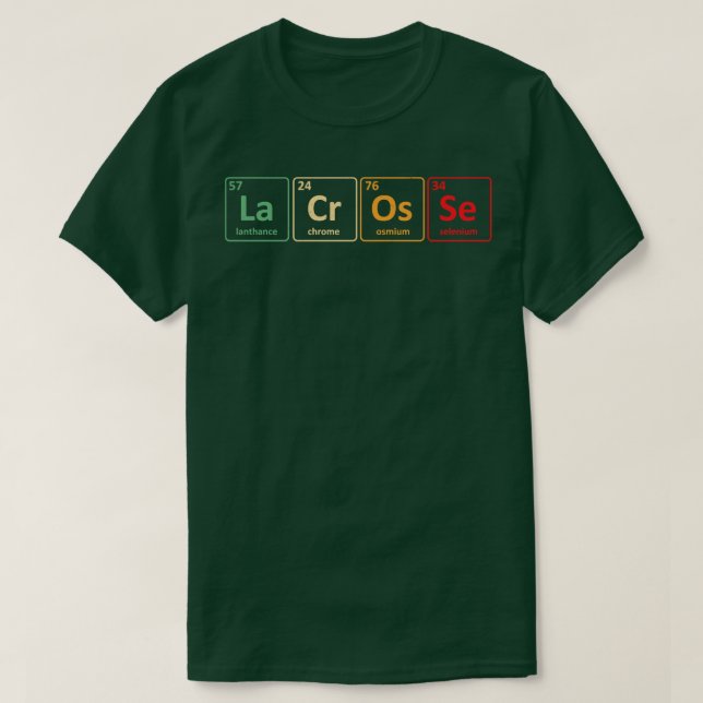 Camiseta lacrosse 18 (Frente do Design)