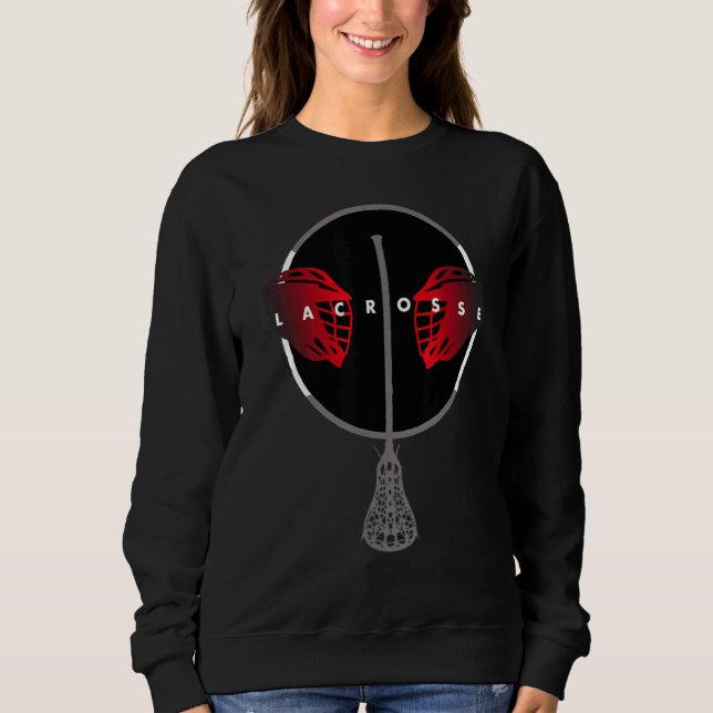Camiseta Lacrosse Capacetes Sticks Lacrosse Lacrosse Player (Frente)