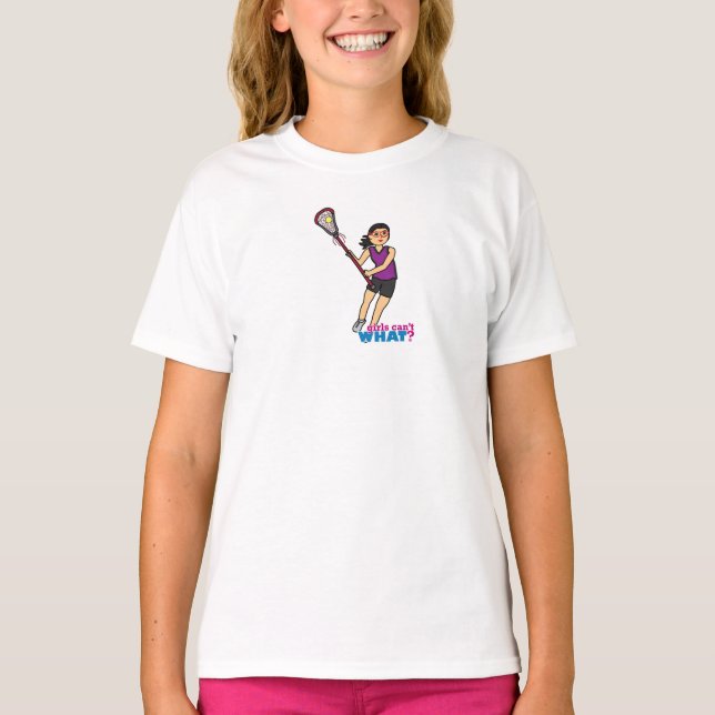Camiseta Lacrosse Girl - Medium (Frente)