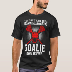 Camiseta Lacrosse Goalie Lacrosse Luvas Stick Lax Goalie 1