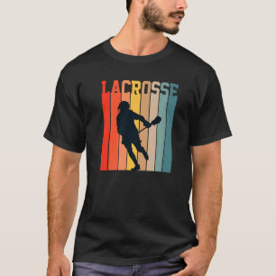 Camiseta Lacrosse Love Lax Sport Jogadores Treinador Retro