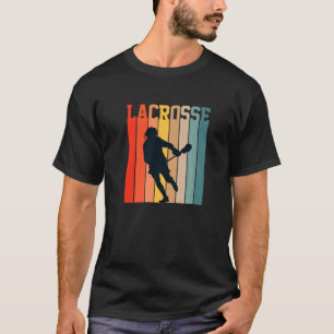 Camiseta Lacrosse Love Lax Sport Jogadores Treinador Retro