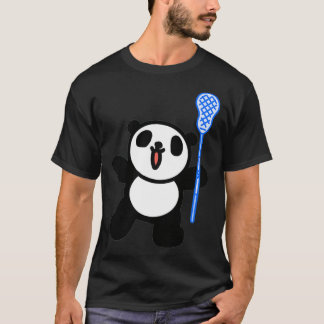 Camiseta Lacrosse panda, animal bonito