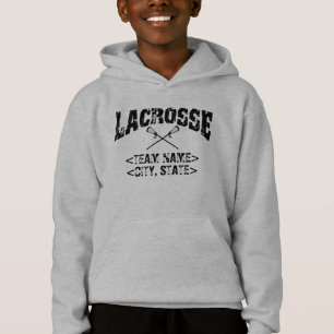 Camiseta Lacrosse personalizado do estado municipal da