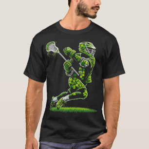 Camiseta Lacrosse Shamrocks Crianças Mulheres Meninas St Pa