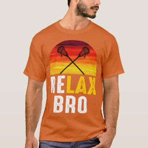 Camiseta Lacrosse Shirt Relax Ba Shirt Vintage Surf Sun La