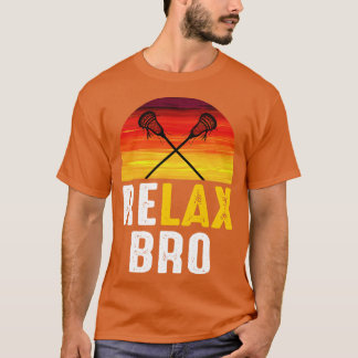 Camiseta Lacrosse Shirt Relax Ba Shirt Vintage Surf Sun La
