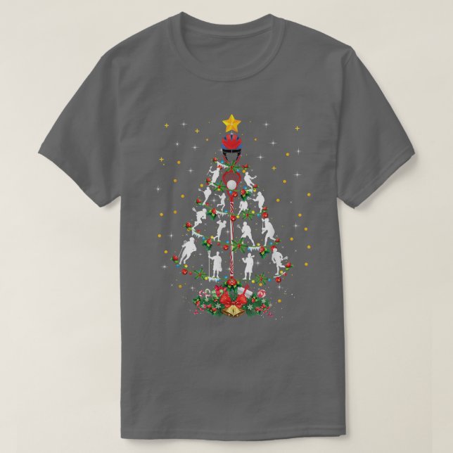 Camiseta Lacrosse Sports Lover Xmas Santa Hat Lacrosse Chri (Frente do Design)