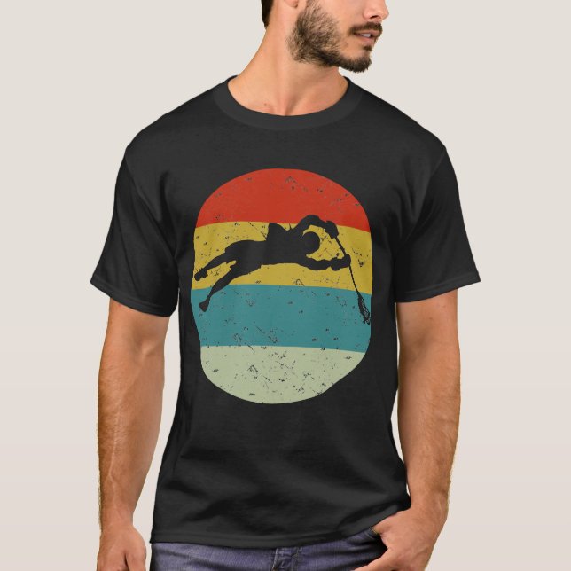 Camiseta lacrosse vintage (Frente)