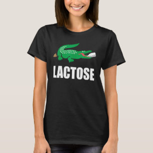 Camiseta Lactose Crianças Gatos Intolerantes Gatos Vaca Ori