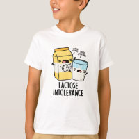 Lactose Intolerância Engraçada Leite Pun