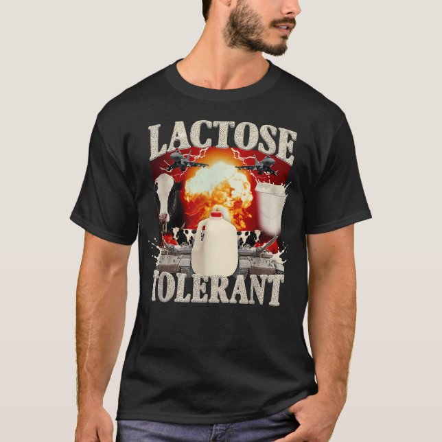 Camiseta Lactose Tolerante (Frente)
