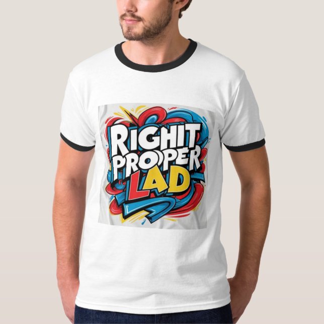 Camiseta Lad Adequado Direito (Frente)