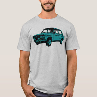 Camiseta Lada. Carro do russo