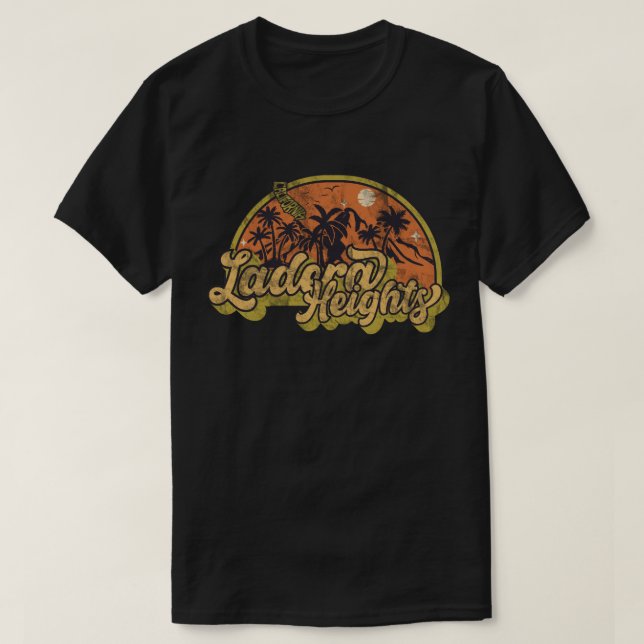 Camiseta Ladera Heights, Califórnia (Frente do Design)