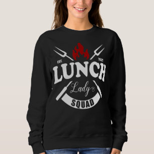 Camiseta Ladie de Almoço da Senhora da Cafeteria da Tripula