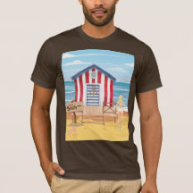 ladie na praia