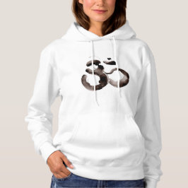 Camiseta Ladies' hoodie featuring Om motif