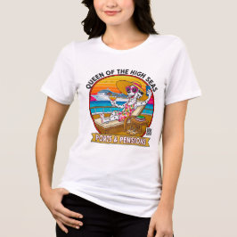 Camiseta Ladies Queen of The High Seas - Front Print
