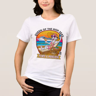 Camiseta Ladies Queen of The High Seas - Front Print