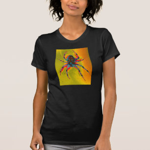 Camiseta Lado de baixo psicadélico da aranha por KLM