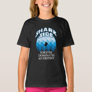 Camiseta Lado do tubarão   Citação Engraçada Para Os Aloque