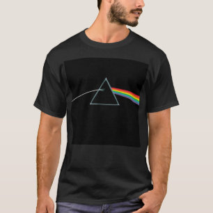 Camiseta Lado Escuro do Cobrir de Arte do Álbum da Lua
