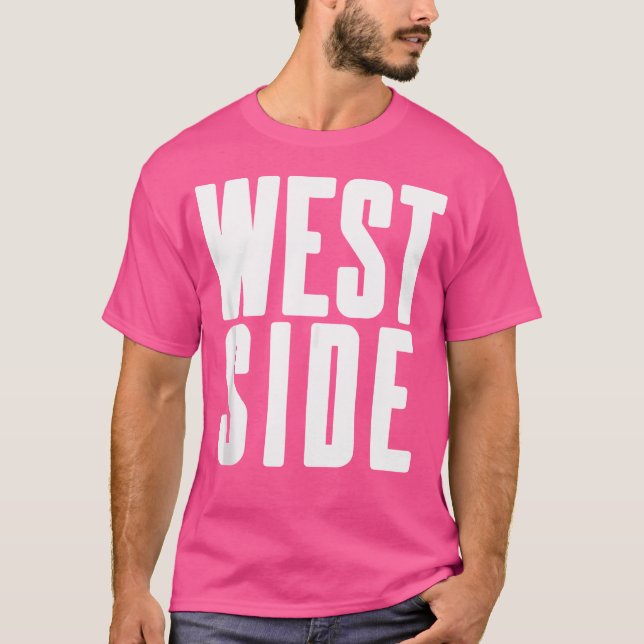 Camiseta Lado oeste - Ventiladores Legal da costa de salto  (Frente)