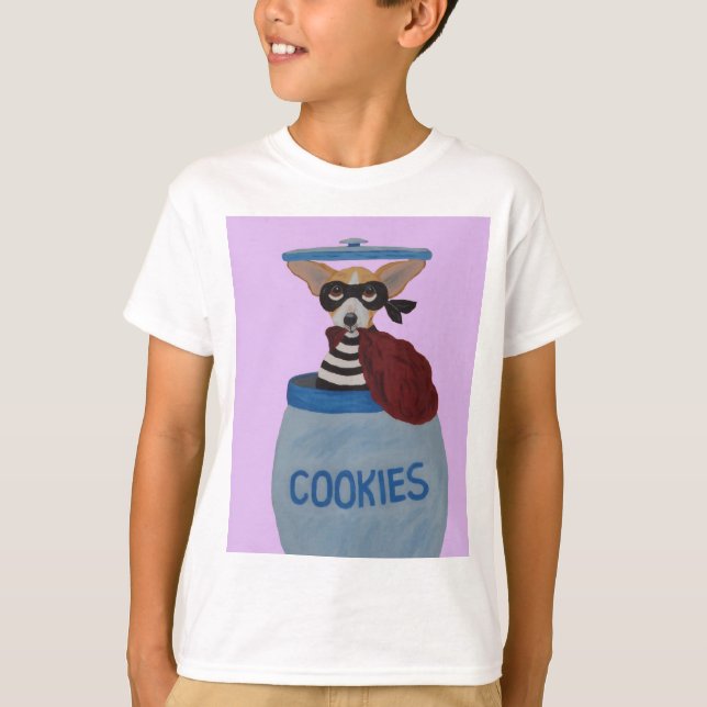 Camiseta Ladra de Biscoitos Chihuahua (Frente)