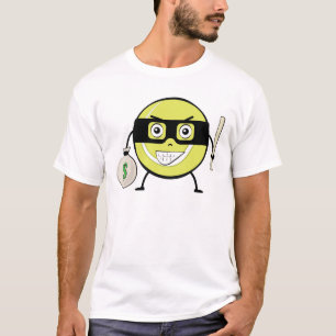 Camiseta Ladrão de Bola de Tênis - Ilustração de Personagem