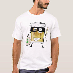 Camiseta Ladrão de Cerveja - Ilustração de Personagem Diver