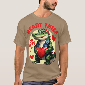 Camiseta ladrão de coração em serviço