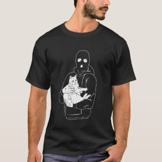 Camiseta Ladrão de Gatos Halloween Ladrão Divertido