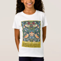 Ladrão de morango - Design de William Morris