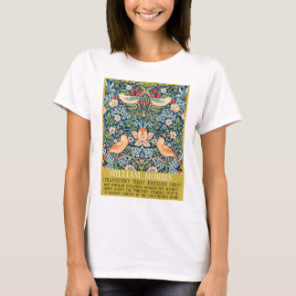 Camiseta Ladrão de morango - Design de William Morris