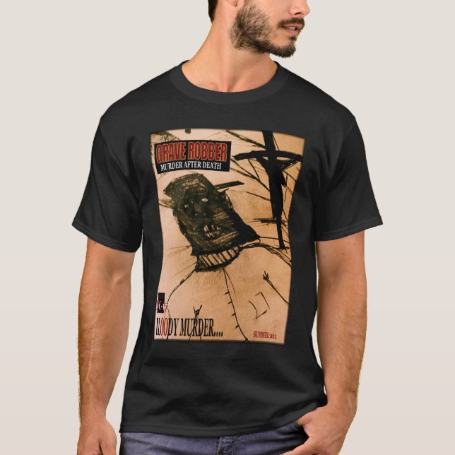 Camiseta ladrão de túmulos FLYER (Frente)