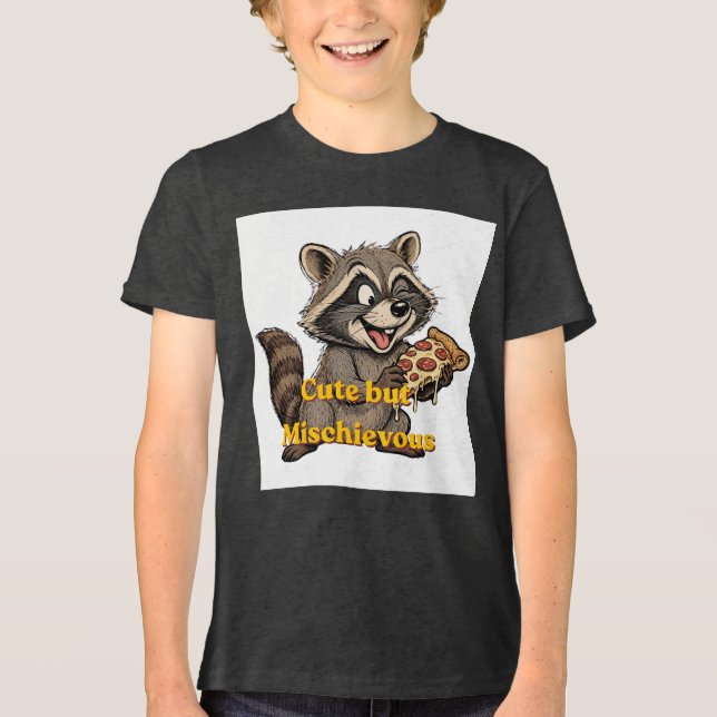Camiseta Ladrãozinho Fofinho Mapache (Frente)