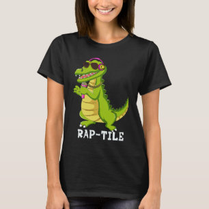 Camiseta Ladrilho de rap Rapper Colecionador de Répteis Her