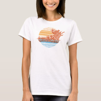Camiseta Ladrões do Tanque de Espaguete Sunset Paraíso