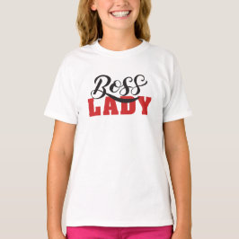 Camiseta Lady Boss – Strong Confident Woman Design