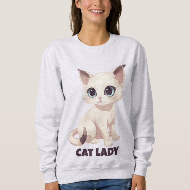 Camiseta Lady Cat (Frente)