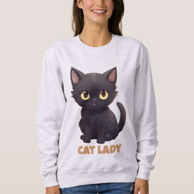 Camiseta Lady Cat (Frente)