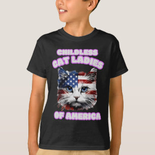 Camiseta Lady De Gato Sem Fios Para Kamala