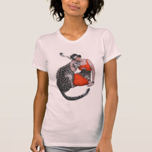 Camiseta Lady e Leopard