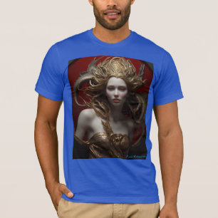 Camiseta Lady Fish Por Juan Cabana