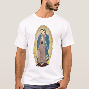 Camiseta Lady Guadalupe Shirt Guadalupe Shirt Virgin Mar