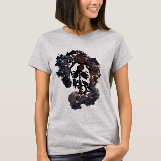 Camiseta Lady in Black (Frente)