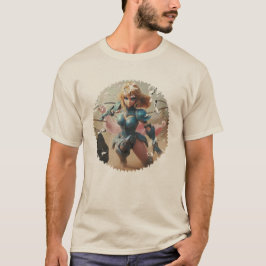 Camiseta Lady in Blue Armor