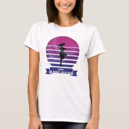 Camiseta Lady in Windy Weather